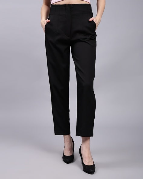 McQ Alexander McQueen Black Loose Trousers, $113 | SSENSE | Lookastic