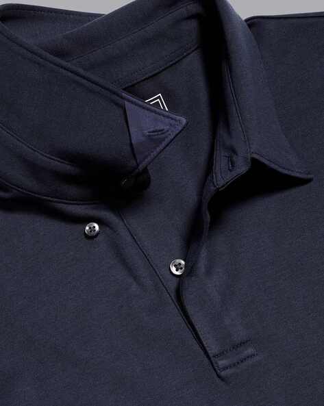 Buy Navy Blue Tshirts for Men by CHARLES TYRWHITT Online