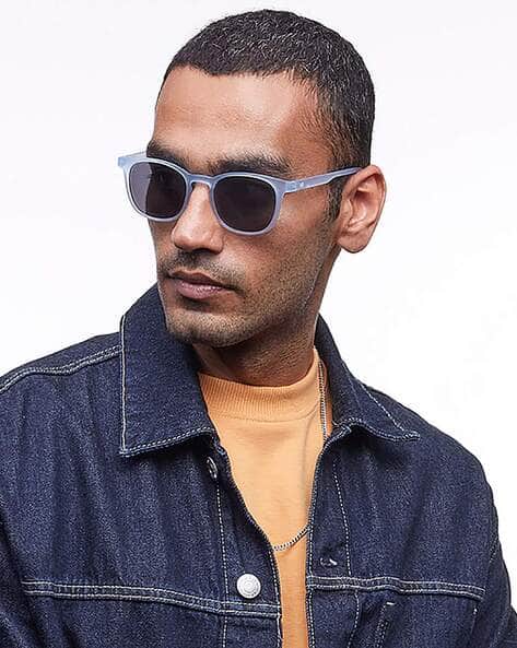 Buy Blue Sunglasses for Men by Lenskart HUSTLR Online