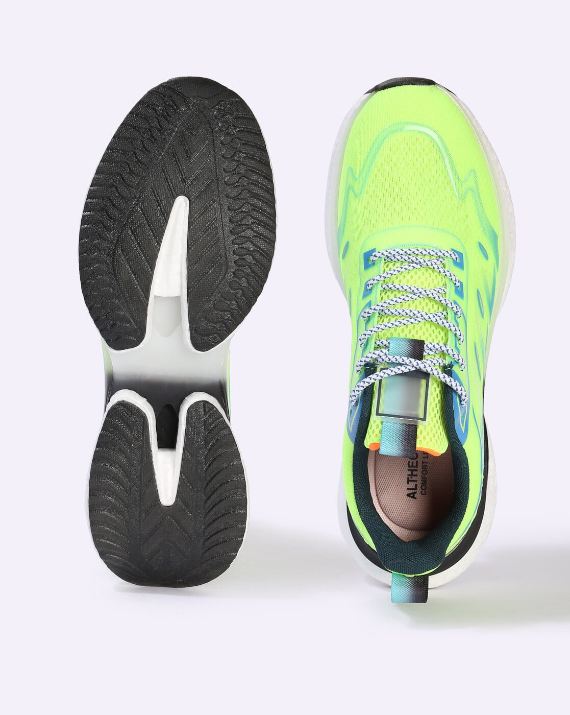 Buy Altheory by AZORTE Men Low-Top Lace-Up Running Shoes Online