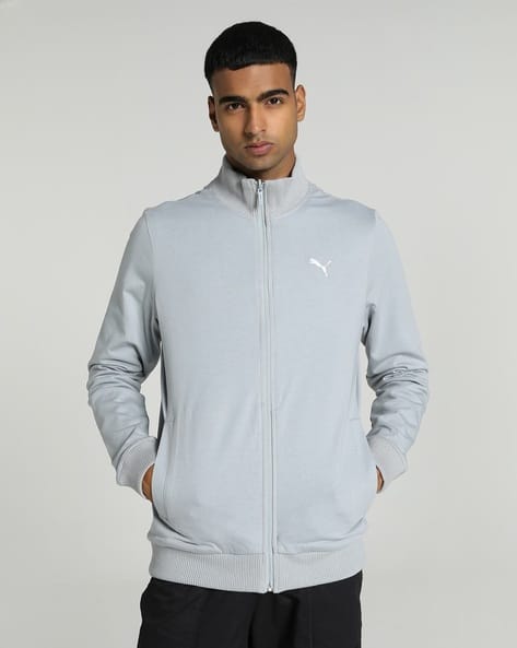 Regular Fit Zip-Front Track Jacket