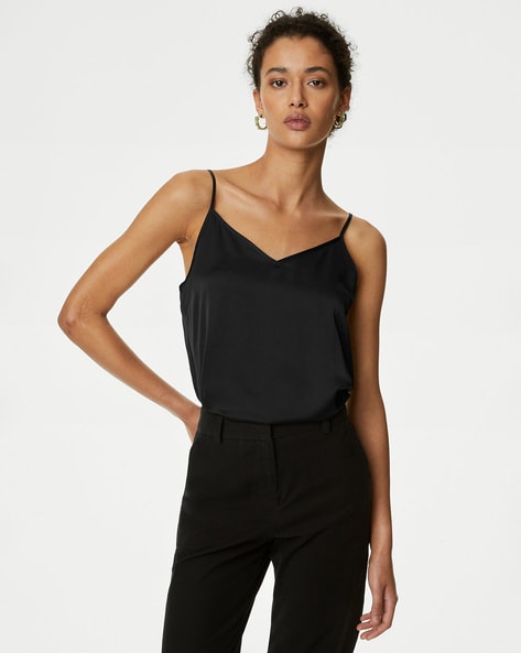 Buy Black Tops for Women by Marks & Spencer Online