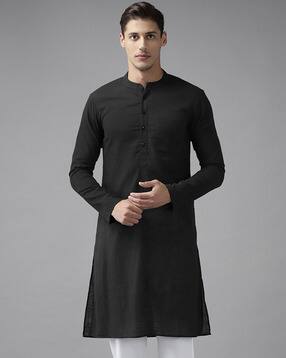 see designs Men Slim Fit Long Kurta-picture-32