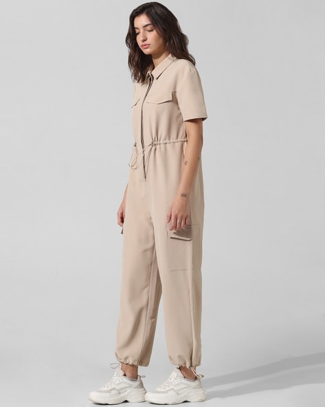 Buy Beige Jumpsuits Playsuits for Women by ONLY Online Ajio