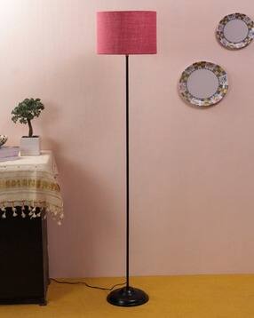 devansh Jute Drum Iron Floor Lamp-picture-27