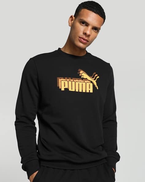Puma Men Graphic Crew-Neck Sweatshirt