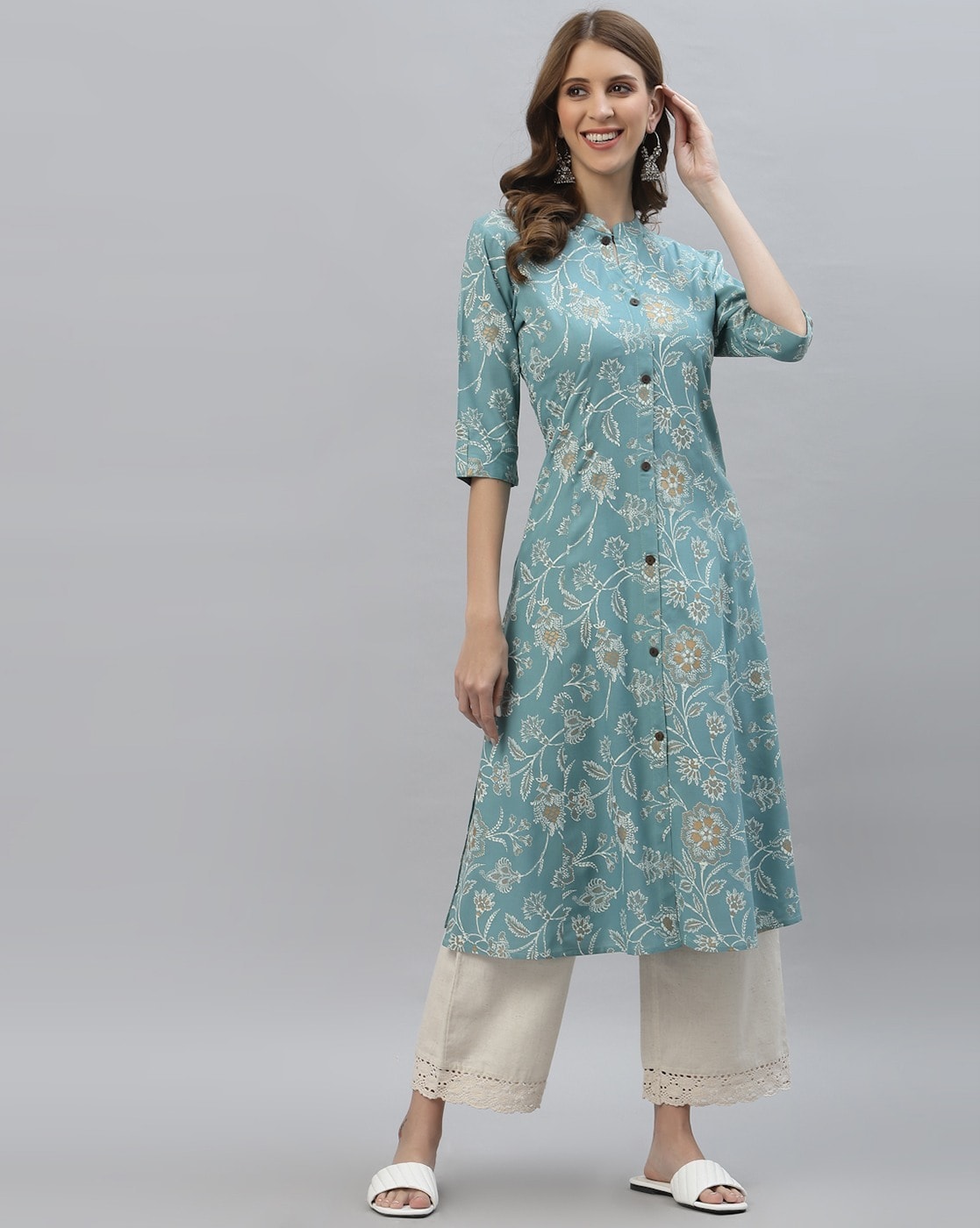 Girl Bell-Shaped Palazzo Pant With Designer Top at Rs 744/piece in  Colonelganj