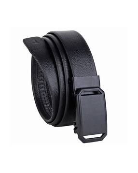 pacific gold Men Croc Pattern Belt with Buckle Closure-picture-15