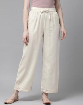 Half 2024 white palazzo