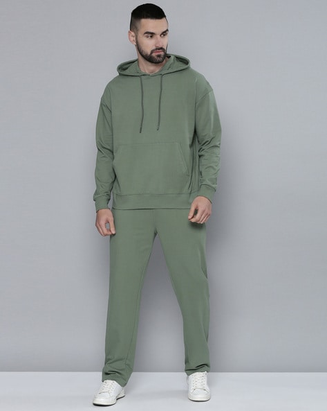 Dropship Mens 2 Piece Tracksuit Running Jogging Hoodie Pants Sets Loose  Hooded Plus Velvet And Thick Sport Suit to Sell Online at a Lower Price |  Doba