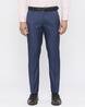 Buy Blue Trousers & Pants for Men by SOLEMIO Online | Ajio.com