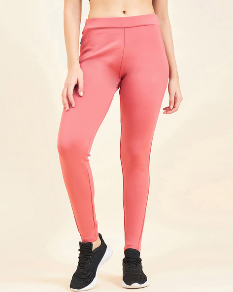 Buy Pink Trousers & Pants for Women by SWEET DREAMS Online | Ajio.com