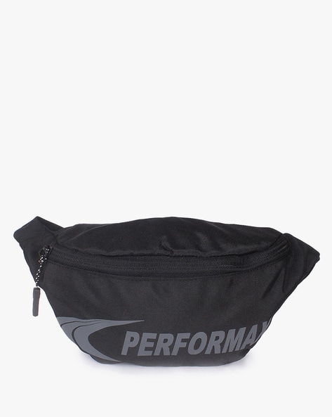 Men Logo Print Waist Pouch