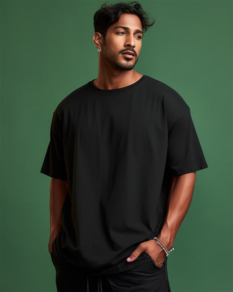 Buy Black Tshirts for Men by PRABHUBHAKTI Online Ajio