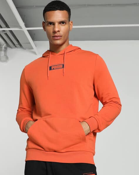 Men Varsity Graphic Hoodie