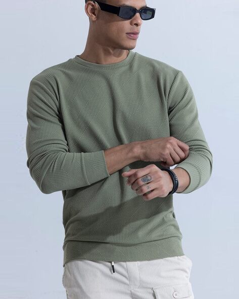 Slim Fit Crew-Neck Sweatshirt