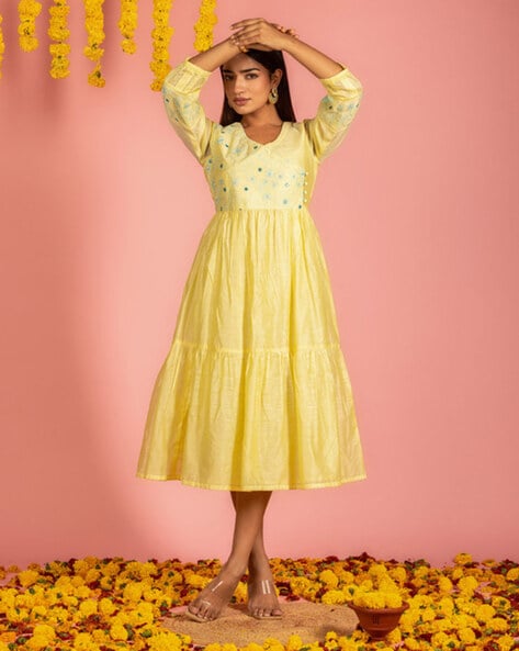 Frock pattern kurta best sale