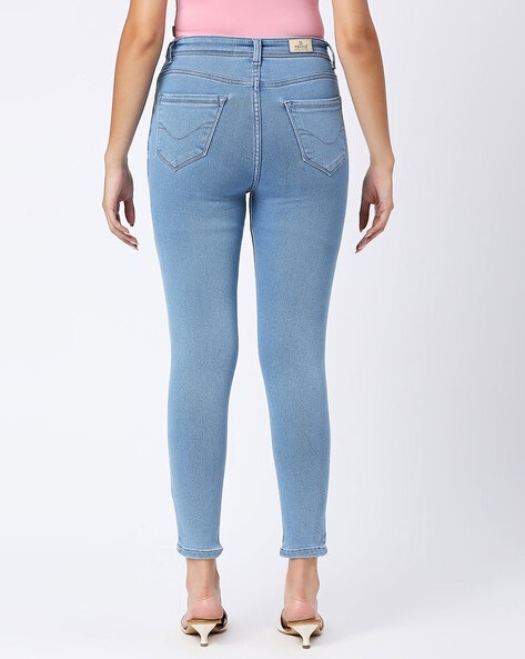 CEFALU Skinny Women Pink Jeans - Buy CEFALU Skinny Women Pink Jeans Online  at Best Prices in India