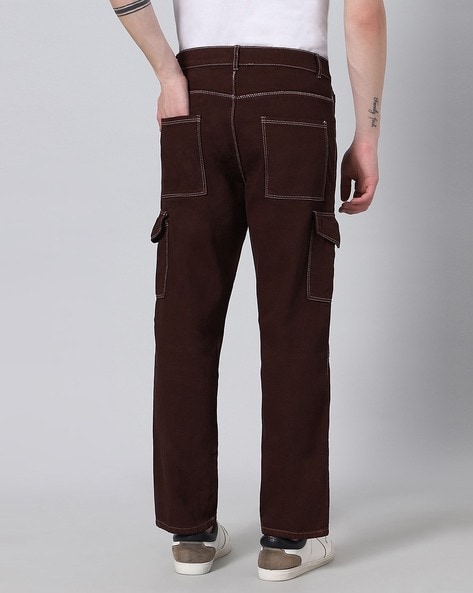 HWY 133 Slim Fit Broken Twill Jeans - Brown – Roark