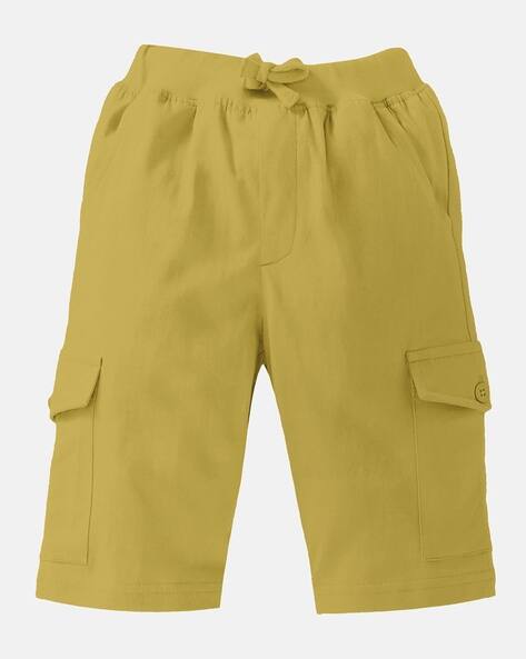 Buy Khaki Shorts 3/4ths for Boys by Kiddopanti Online