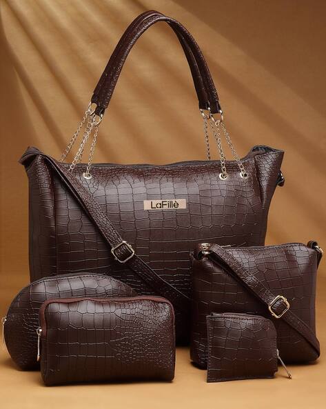 Buy Brown Handbags for Women by LaFille Online Ajio