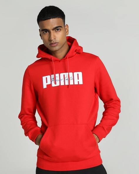 Buy For All Time Red Sweatshirt Hoodies for Men by PUMA Online