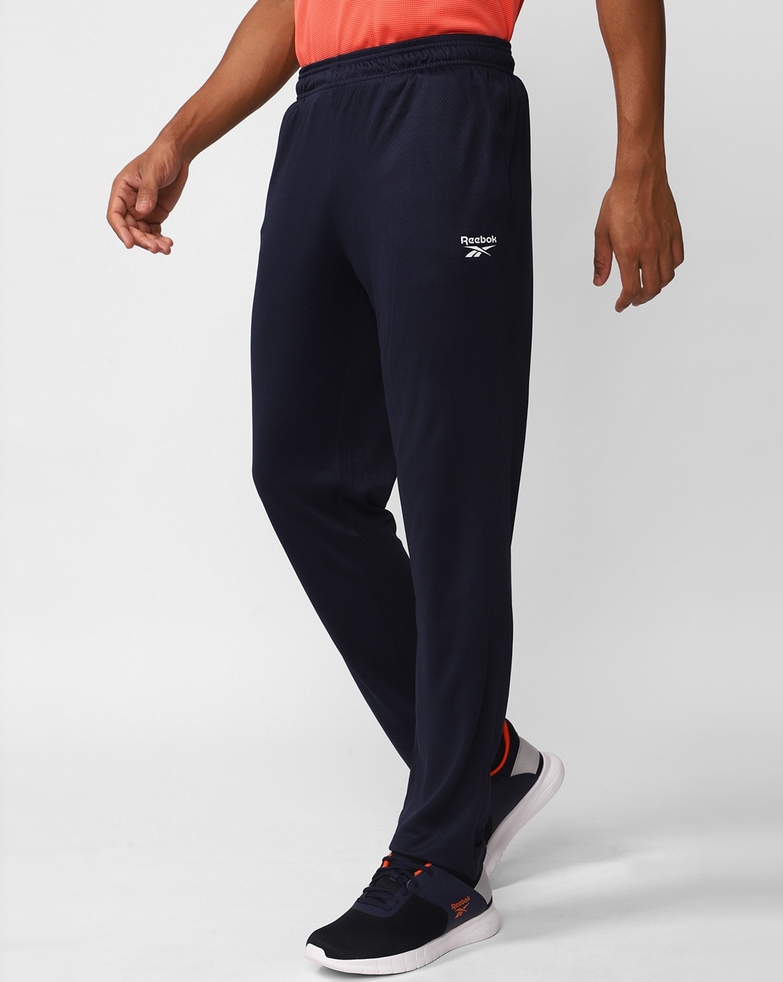 Buy Navy Blue Track Pants for Men by Reebok Online