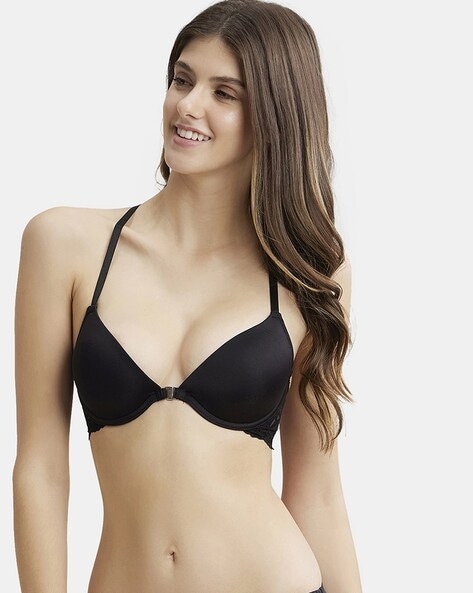 Non-Wired T-shirt Bra with Front Closure