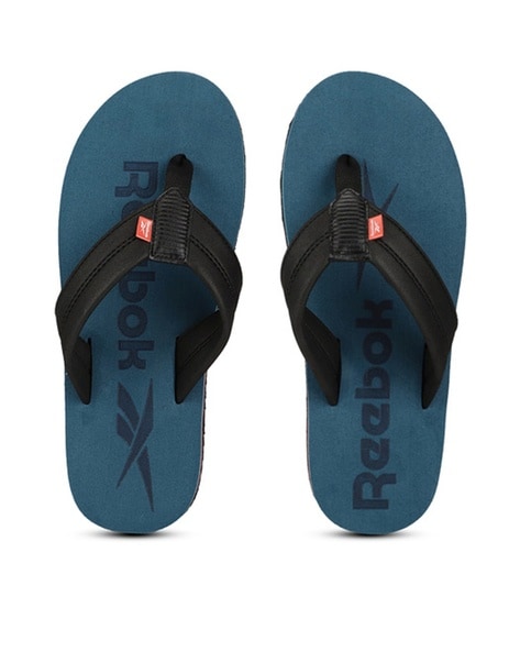 Reebok Men Colourblock Thong-Strap Flip-Flops