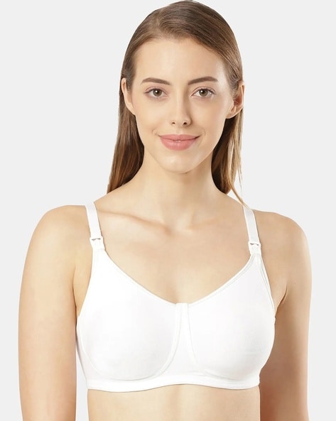 Buy Jockey Non Padded Cotton Beginners Bra - White Online at Low Prices in  India 
