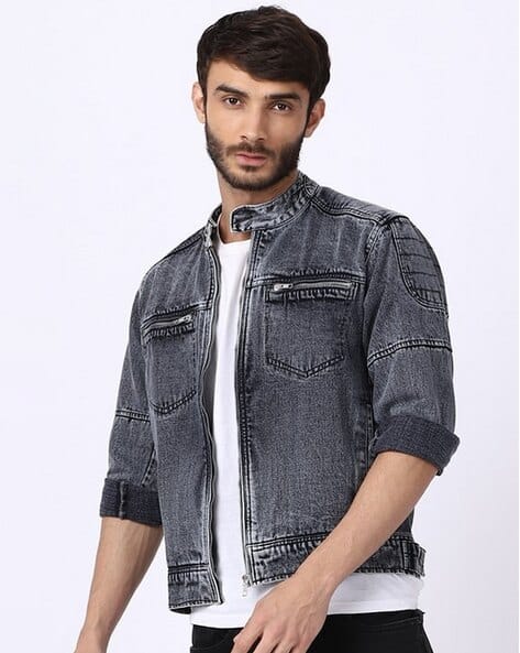 Buy Grey Jackets Coats for Men by VOGATI Online