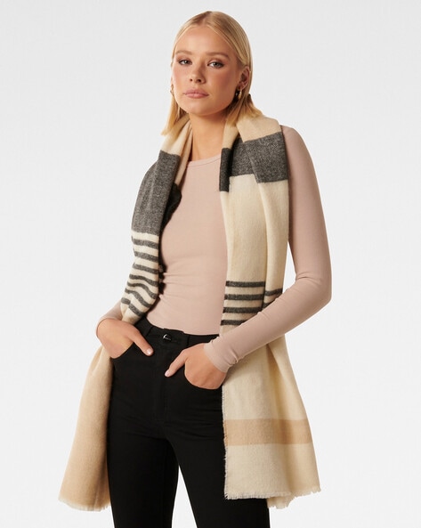 Women Striped Scarf Price in India