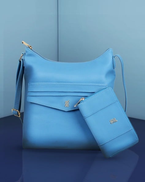 Buy Blue Handbags for Women by BAGGIT Online