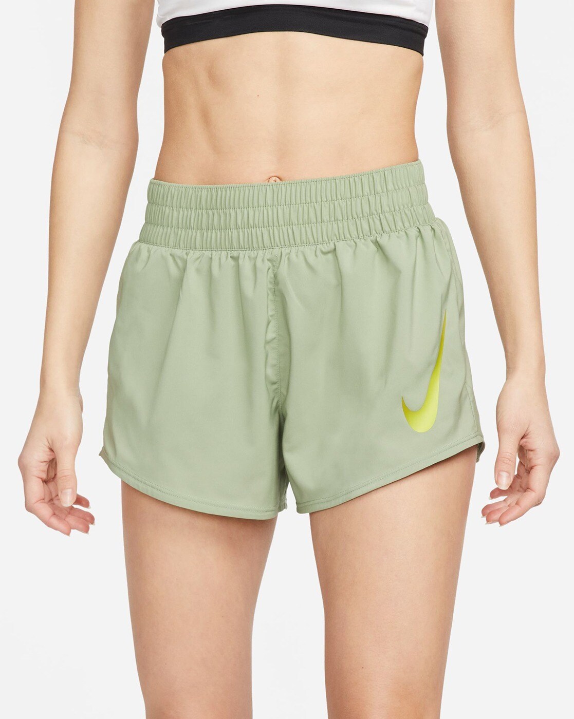 Olive green 2025 nike shorts womens