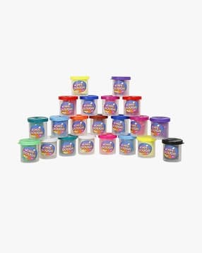 Set of 21 Wonder Rainbow Art & Craft Doughs