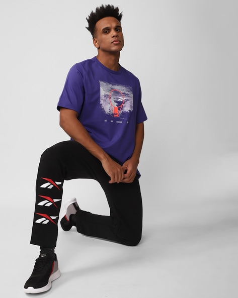 Buy Black Track Pants for Men by REEBOK Online