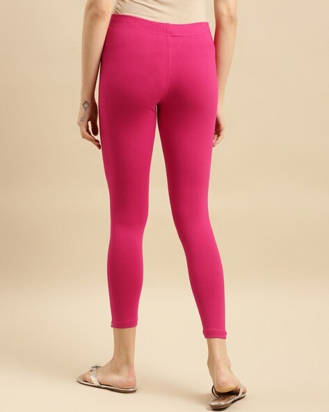 Pack of 2 Women Leggings with Elasticated Waist