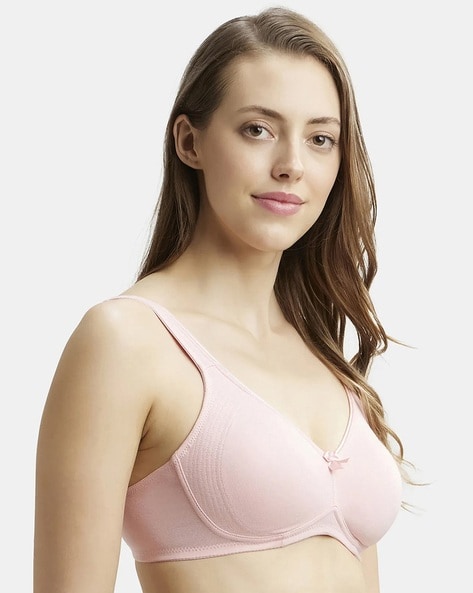 Cotton Non-Padded Bra with Bow