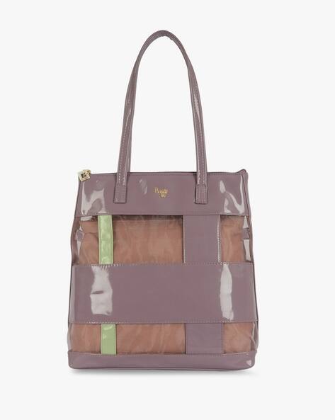 BAGGIT Women Tote Bag with Zip-Closure