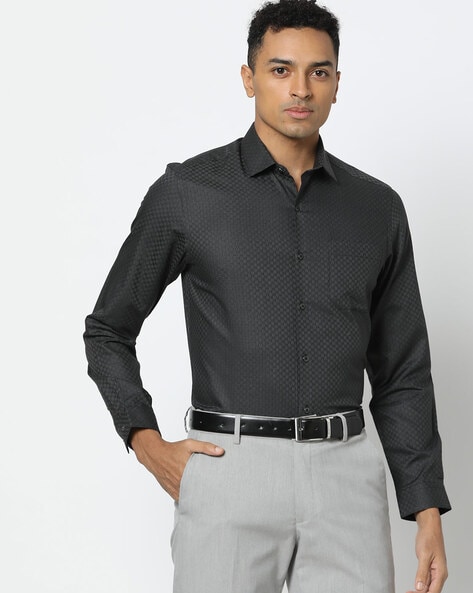 John Players Men Slim Fit Shirt