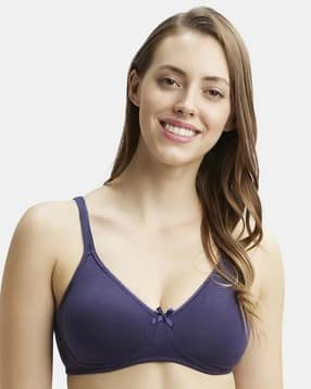 jockey 1722 Wirefree Non Padded Cotton Elastane Medium Coverage Everyday Bra with Concealed Shaper Panel-picture-46