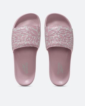 reebok classic Logo Embossed Slides-picture-0