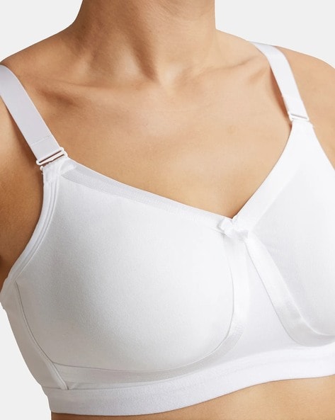 Buy EVERYDAY ED 2027 SPORTS BRA White Size XXL Online at Best Prices in  India - JioMart.