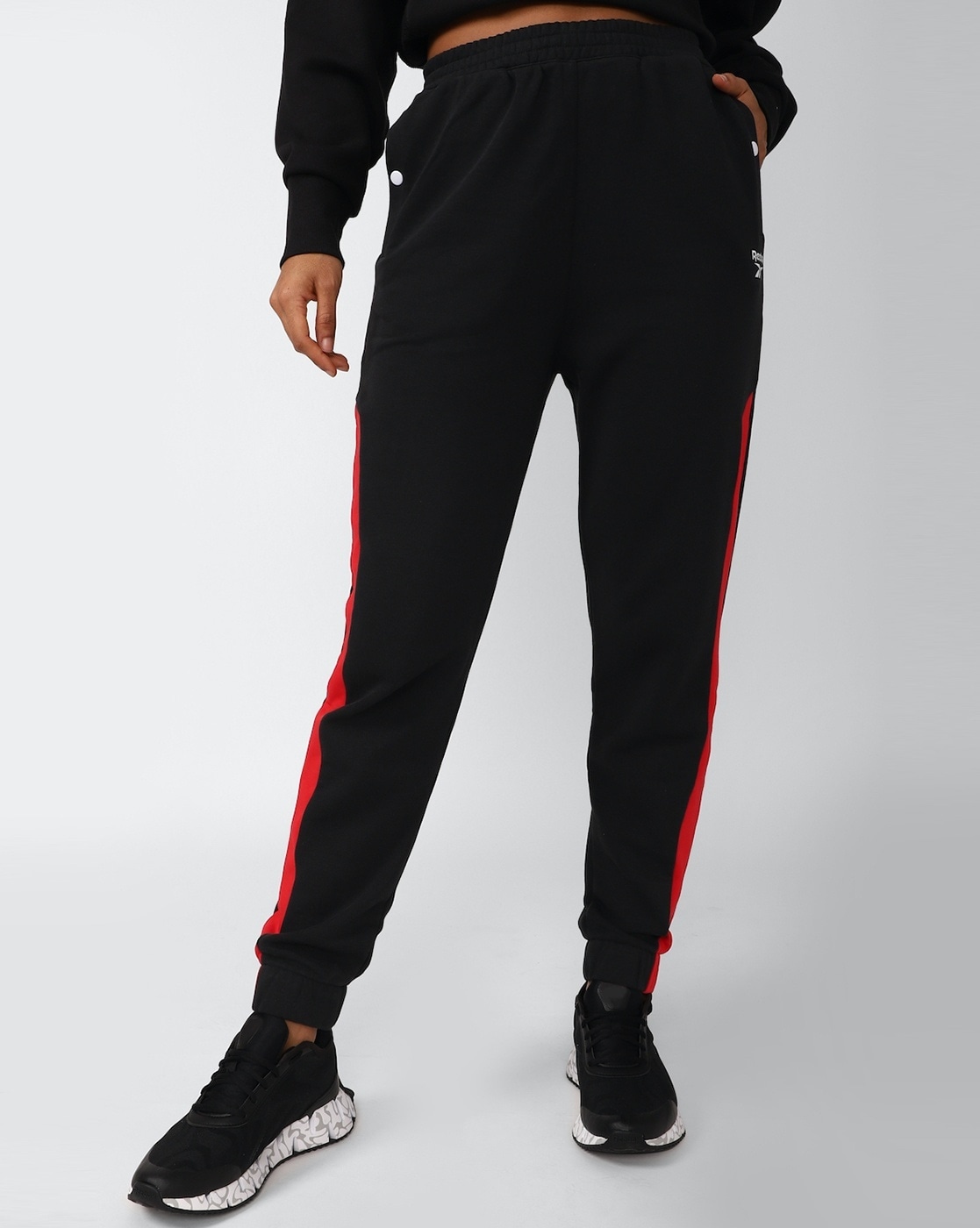 Women W 3S FT CF PT Joggers with Contrast Taping