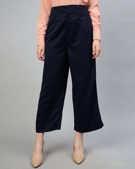 Plus Size Elegant Pants Women's Plus Seam Detail High Waist - Temu