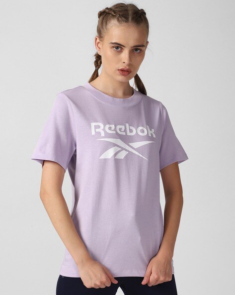 Tee shirt reebok sale violet