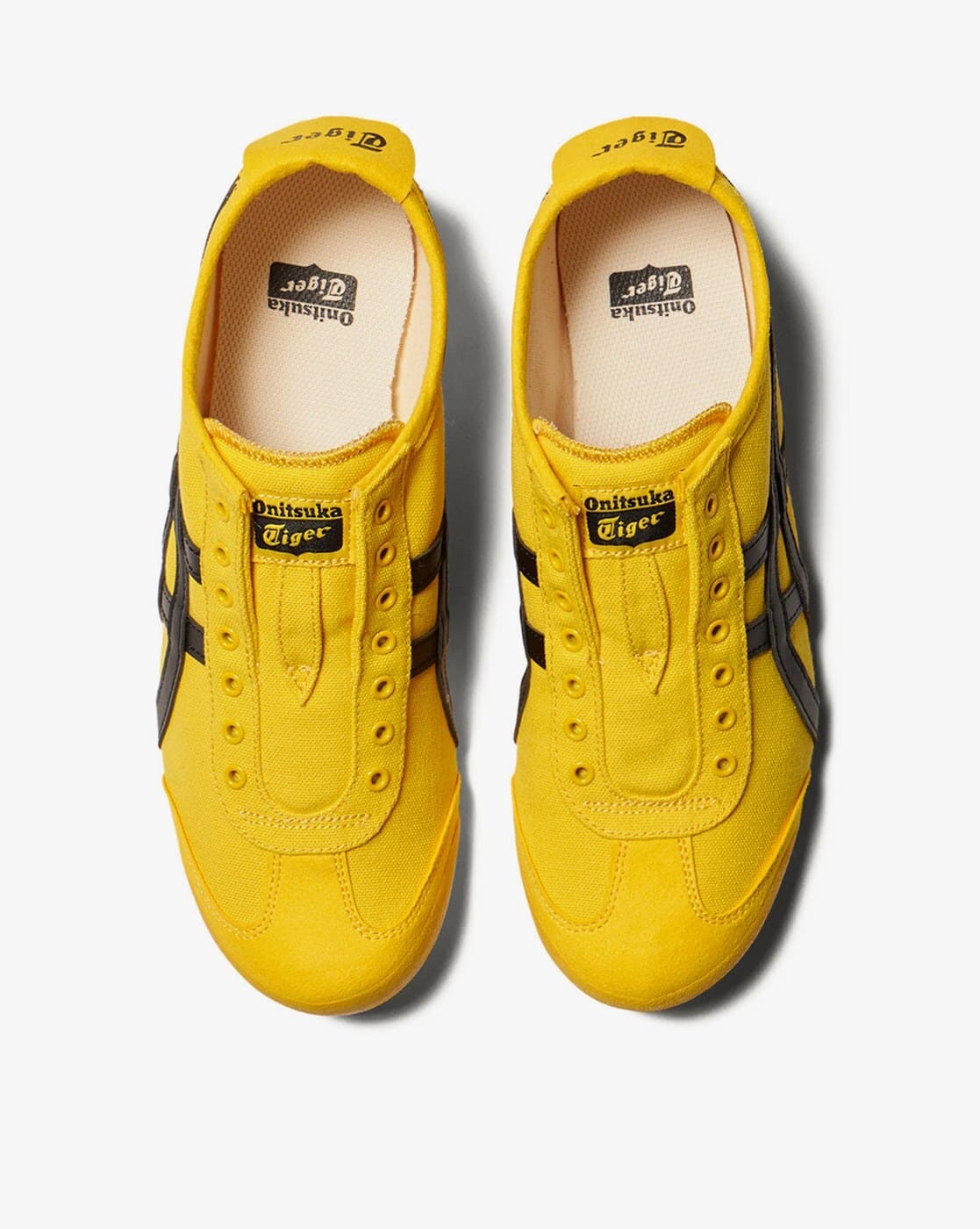 Yellow Onitsuka Tiger Code Men Mexico 66 Slip-On Sneakers