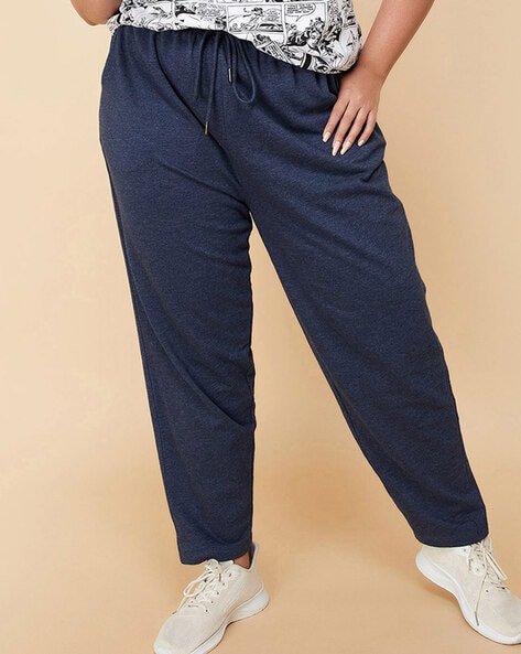 Buy Blue Track Pants for Women by MAX Online