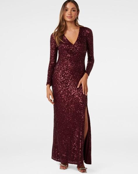 slim fit dress slacks Berrylush Women Black Cherry Printed Sweetheart Neck Fit & Flare Mini main image 0