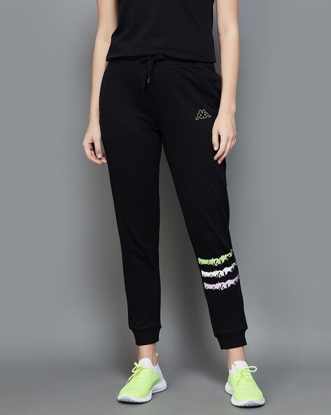 Buy Black Track Pants for Women by KAPPA Online